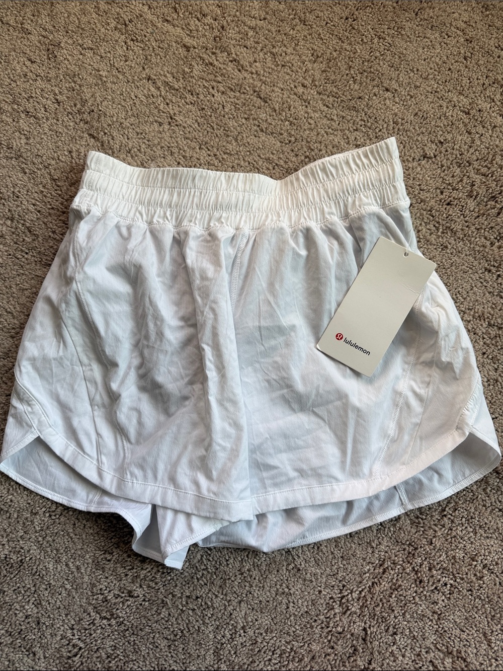 lululemon athletica White Women's Athletic Shorts with Tag